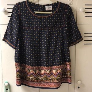 Holding horses top, Anthropologie